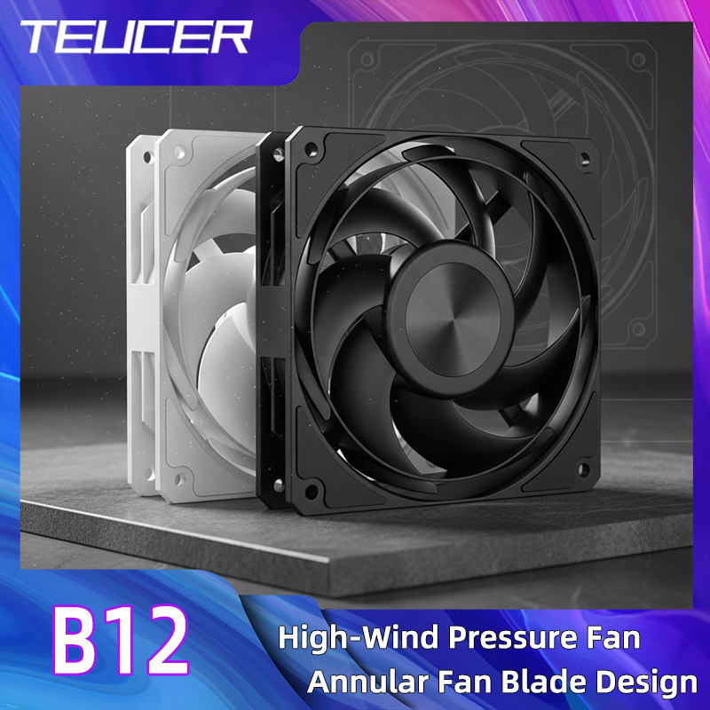 Pc Gaming Liquid - TEUCER Computer CPU Cooler Fan 120mm