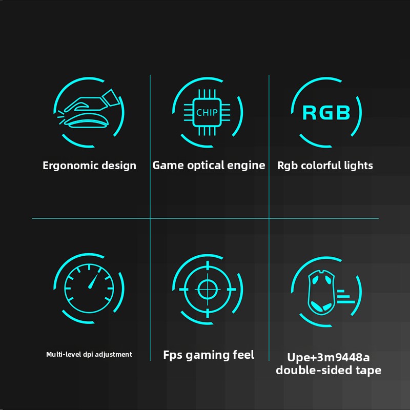 Wired Gaming Mouse for Cyber C - Pc Gaming Cafe recension och pris