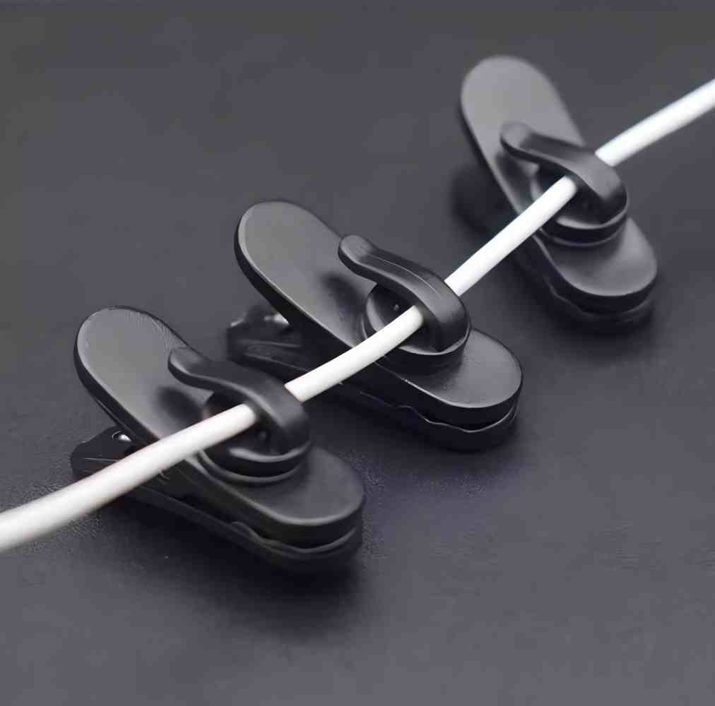 10pcs Rotating Earphone Cable  - Headset Stand recension och pris