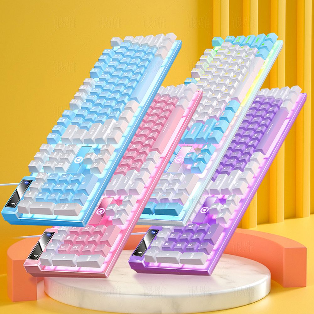 104 Keys Waterproof Mechanical - Anti-Ghosting Keyboard recension och pris