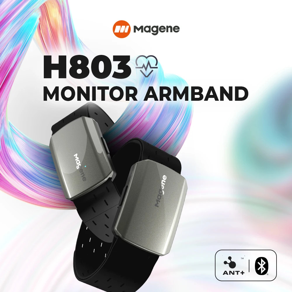 Magene H803 Heart Rate Armband - Dual Monitor Arm recension och pris