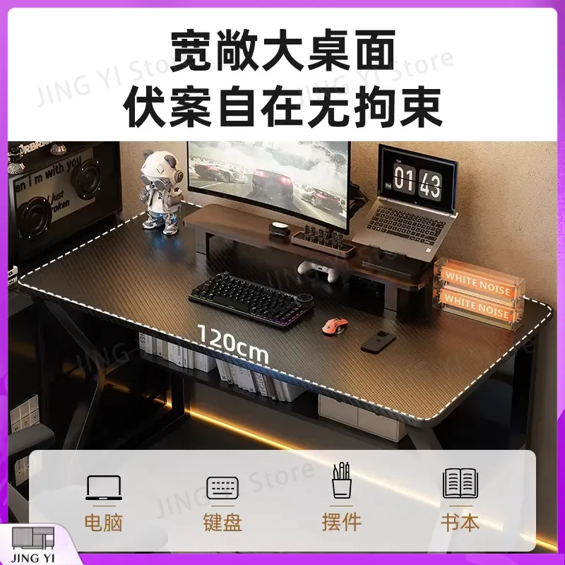 Black Gaming Desk for Esports  - Pc Gaming Cafe recension och pris