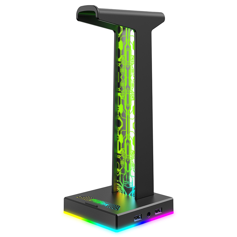 RGB Gaming Headphone Stand Dua - Headset Stand recension och pris