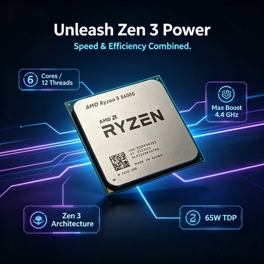 Unlocked AM4 APU With Vega 7 G - Pc Gaming Ryzen 5 recension och pris