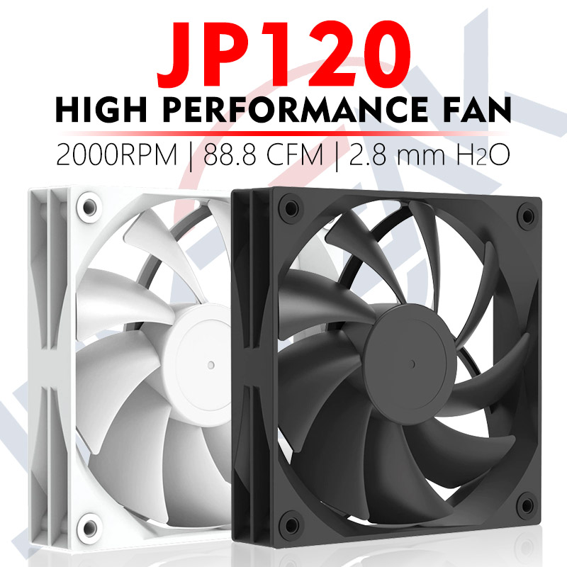 JUMPEAK JP120 120mm Fan 2000RP - Pc Gaming Liquid recension och pris