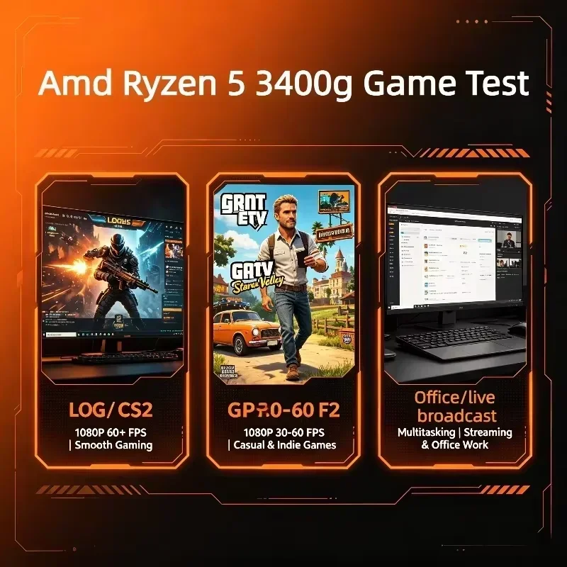 AMD Ryzen 5 3400G R5 3400G CPU - Pc Gaming Ryzen 5 recension och pris