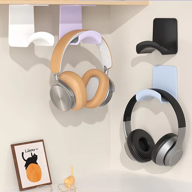 2Pcs Universal Plastic Wall Mo - Headset Stand recension och pris