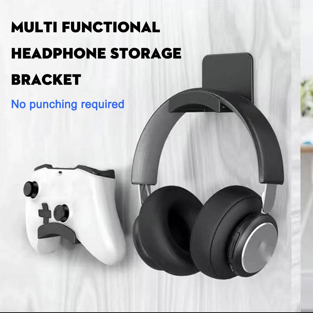 2Pcs Universal Plastic Wall Mo - Headset Stand recension och pris