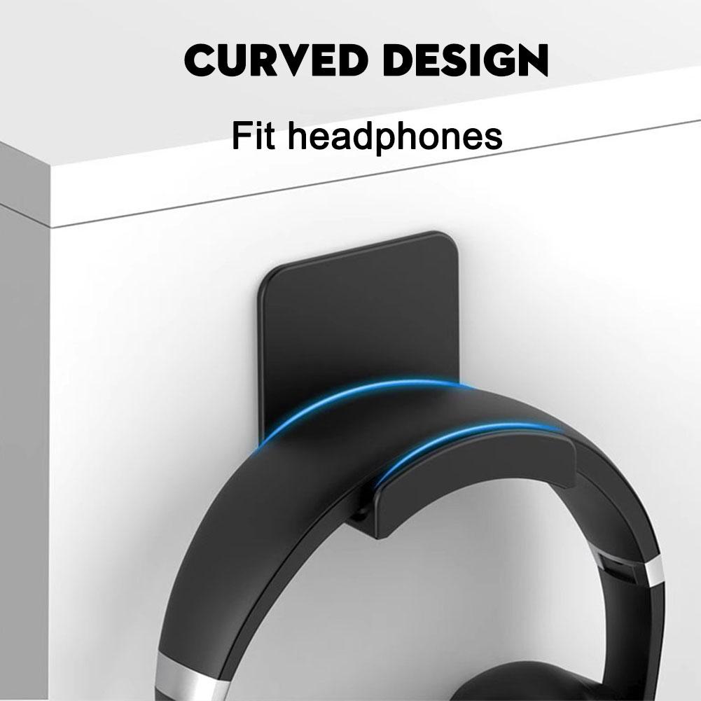 2Pcs Universal Plastic Wall Mo - Headset Stand recension och pris