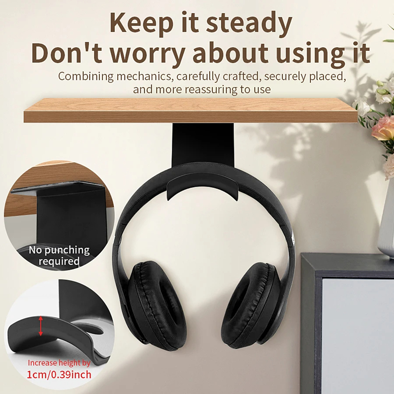 Universal Headphone Stand Adhe - Headset Stand recension och pris