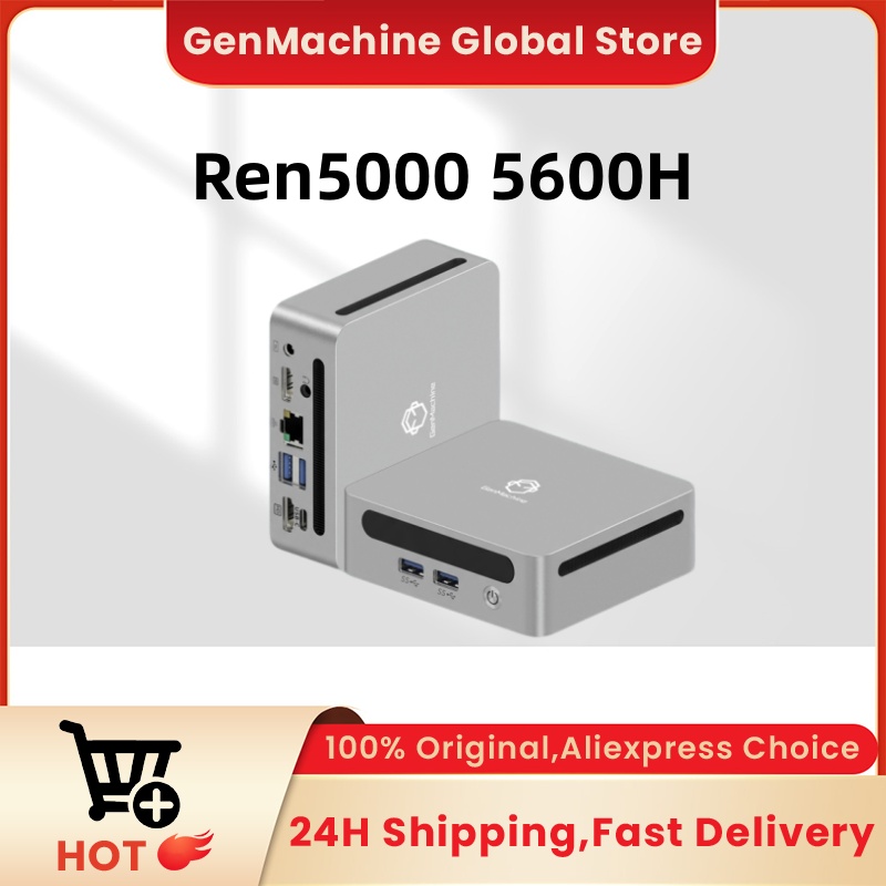  GenMachine Mini PC AMD Ryzen - Pc Gaming Ryzen 5 recension och pris