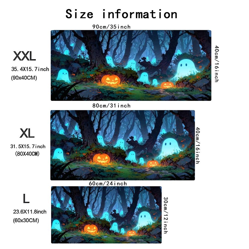 Cute Ghost Dark Forest Print G - Anti-Ghosting Keyboard recension och pris