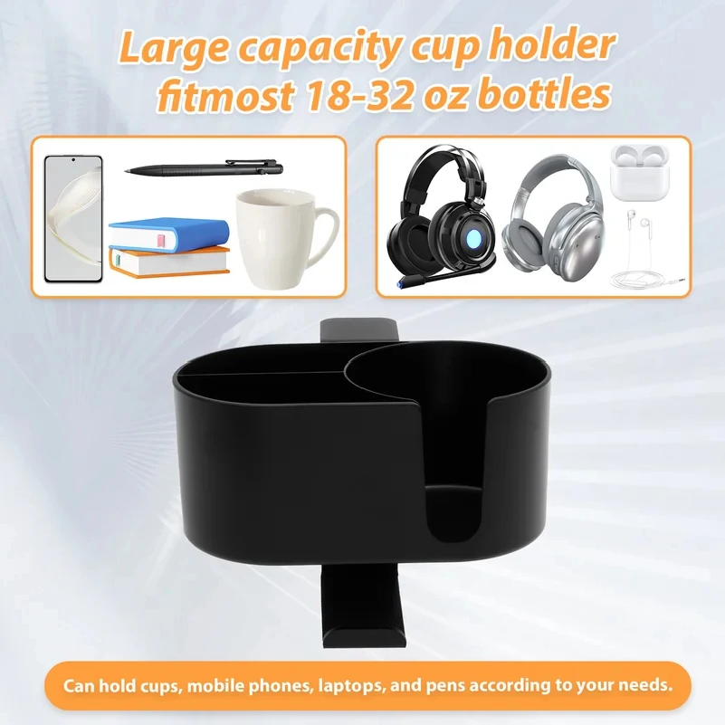 4 in 1 Desk Cup Holder Headpho - Headset Stand recension och pris
