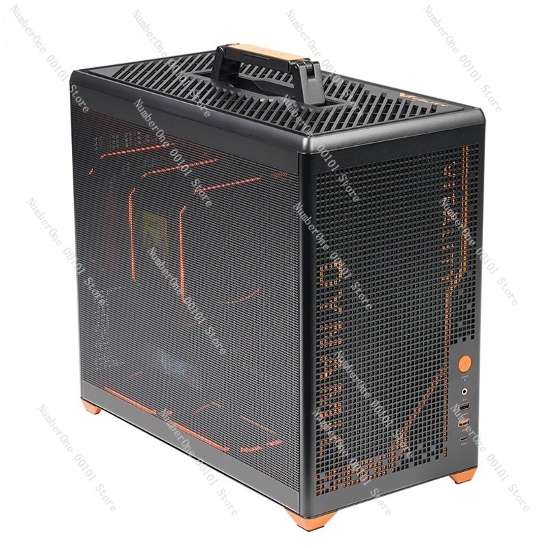 Portable Hand Carry MATX Mesh  - Pc Gaming Liquid recension och pris
