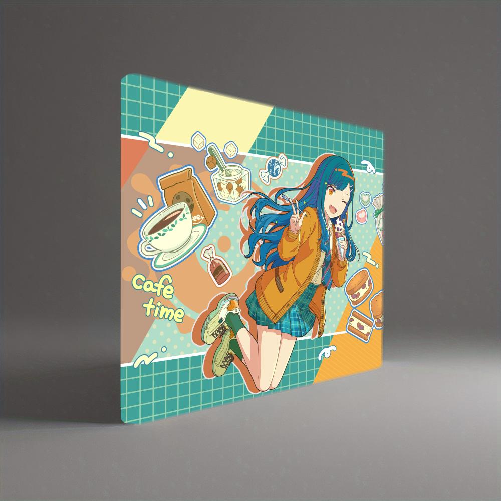 Pastel Cafe Girl Desk Pad smal - Pc Gaming Cafe recension och pris