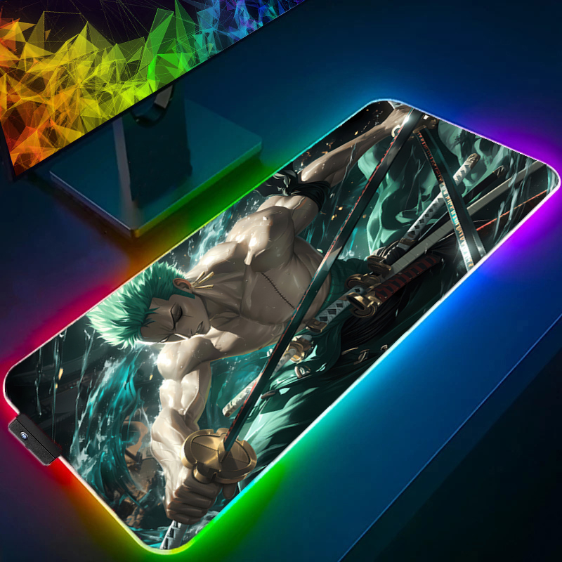 ONE PIECE Zoro Mouse Pad RGB G - Pc Gaming Simulator recension och pris