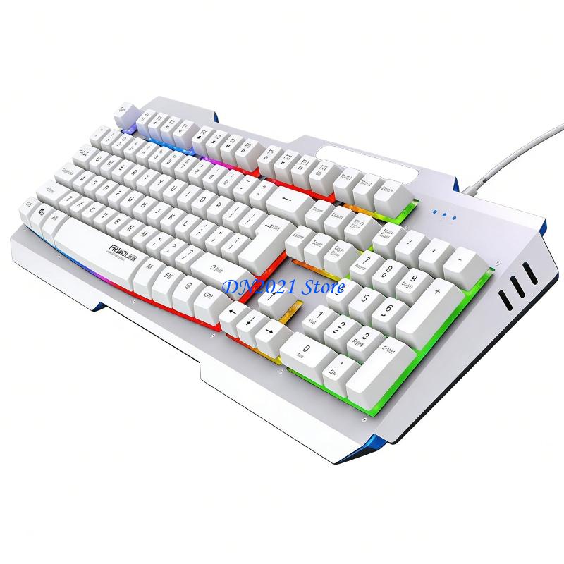 F3KE DS600 Ergonomic Corded Ke - Anti-Ghosting Keyboard recension och pris
