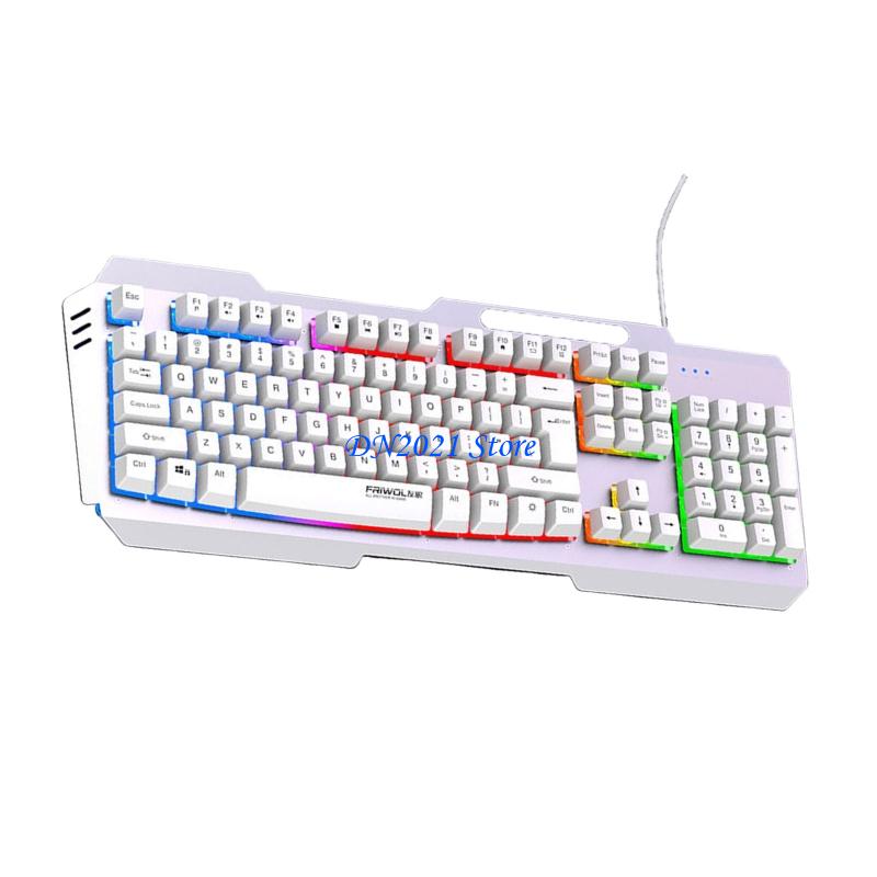 F3KE DS600 Ergonomic Corded Ke - Anti-Ghosting Keyboard recension och pris