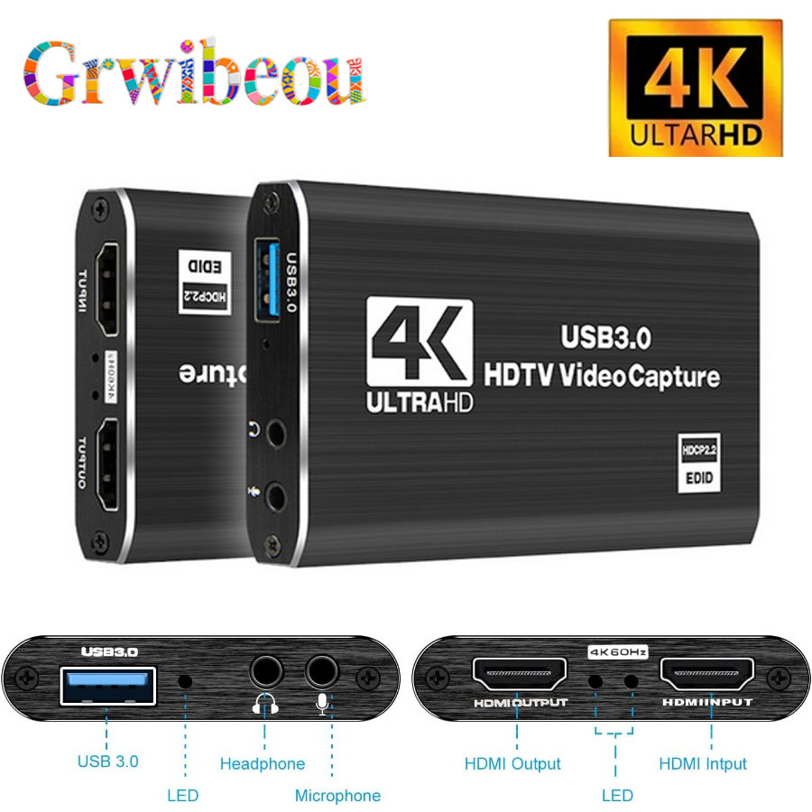 4K USB 3.0 Video Capture Card  - Sound Card Usb recension och pris