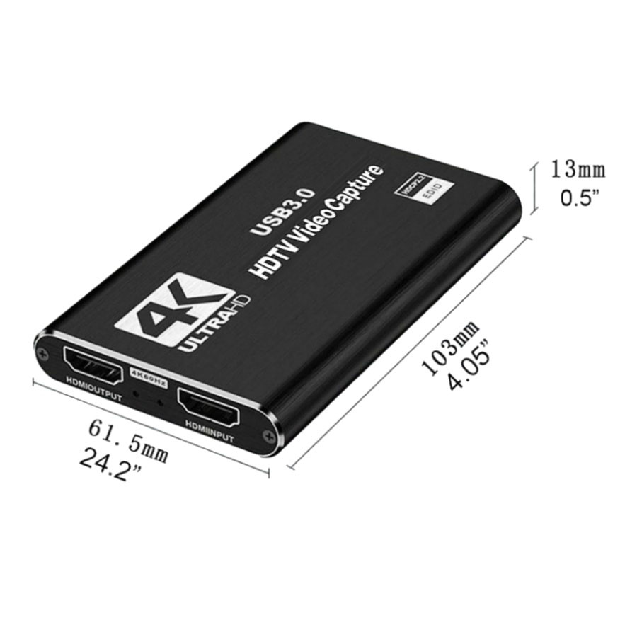 4K USB 3.0 Video Capture Card  - Sound Card Usb recension och pris