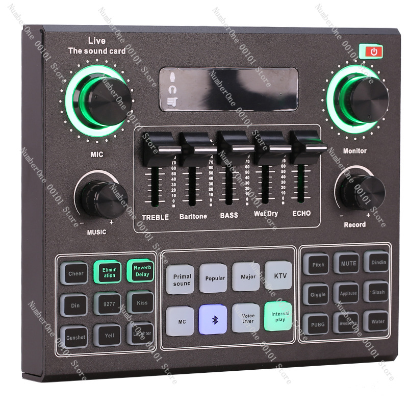 V9 Sound Card Microphone Set U - Sound Card Usb recension och pris