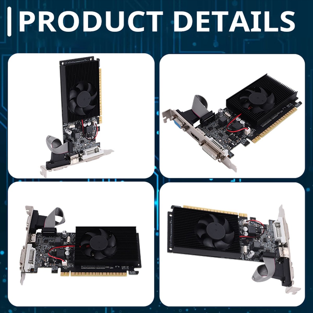 A49T GT 610 1G Ultra-Fast Grap - Pc Gaming Ultra recension och pris