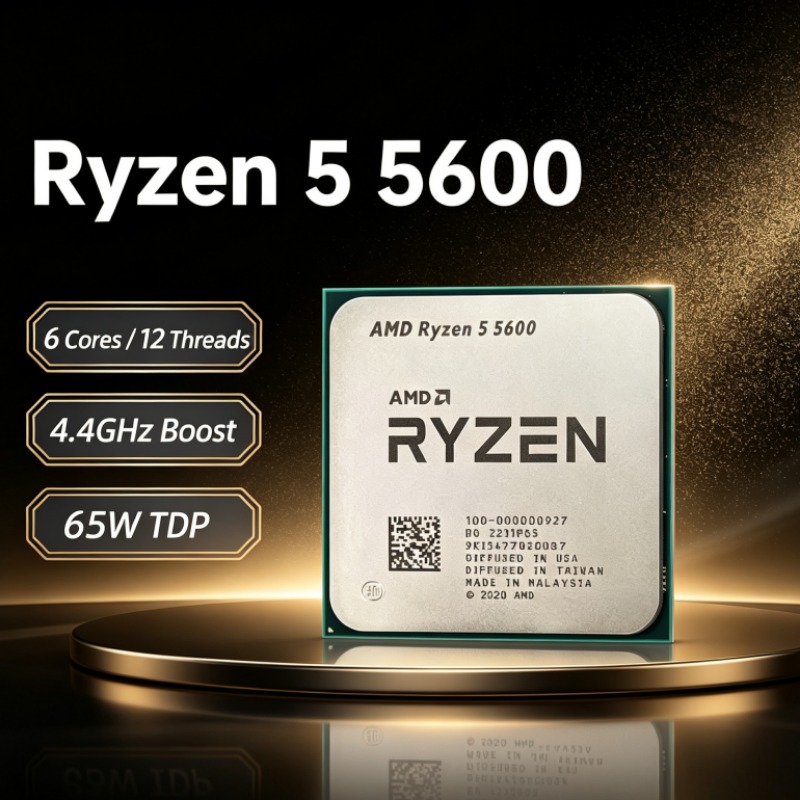 Ryzen 5 5600 6-Core 12-Thread  - Pc Gaming Ryzen 5 recension och pris