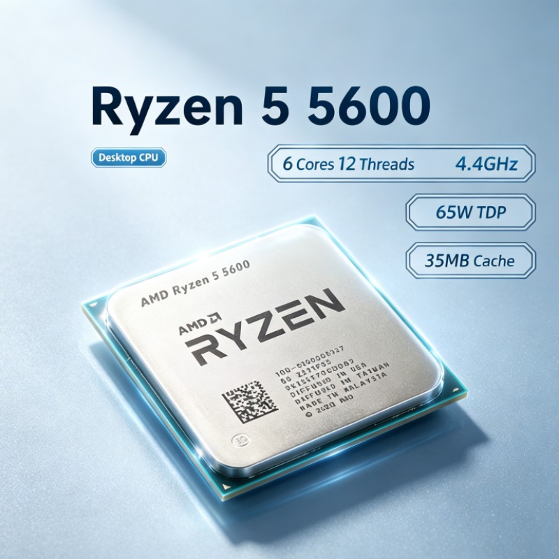 Ryzen 5 5600 6-Core 12-Thread  - Pc Gaming Ryzen 5 recension och pris