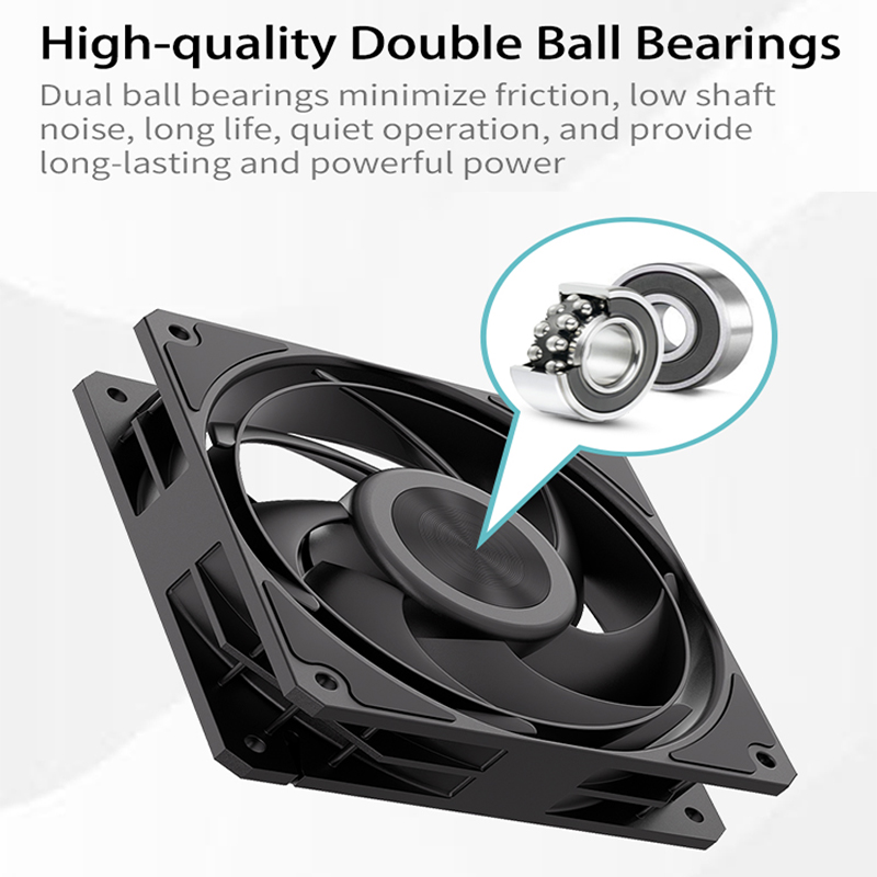 TEUCER Computer CPU Cooler Fan - Pc Gaming Liquid recension och pris