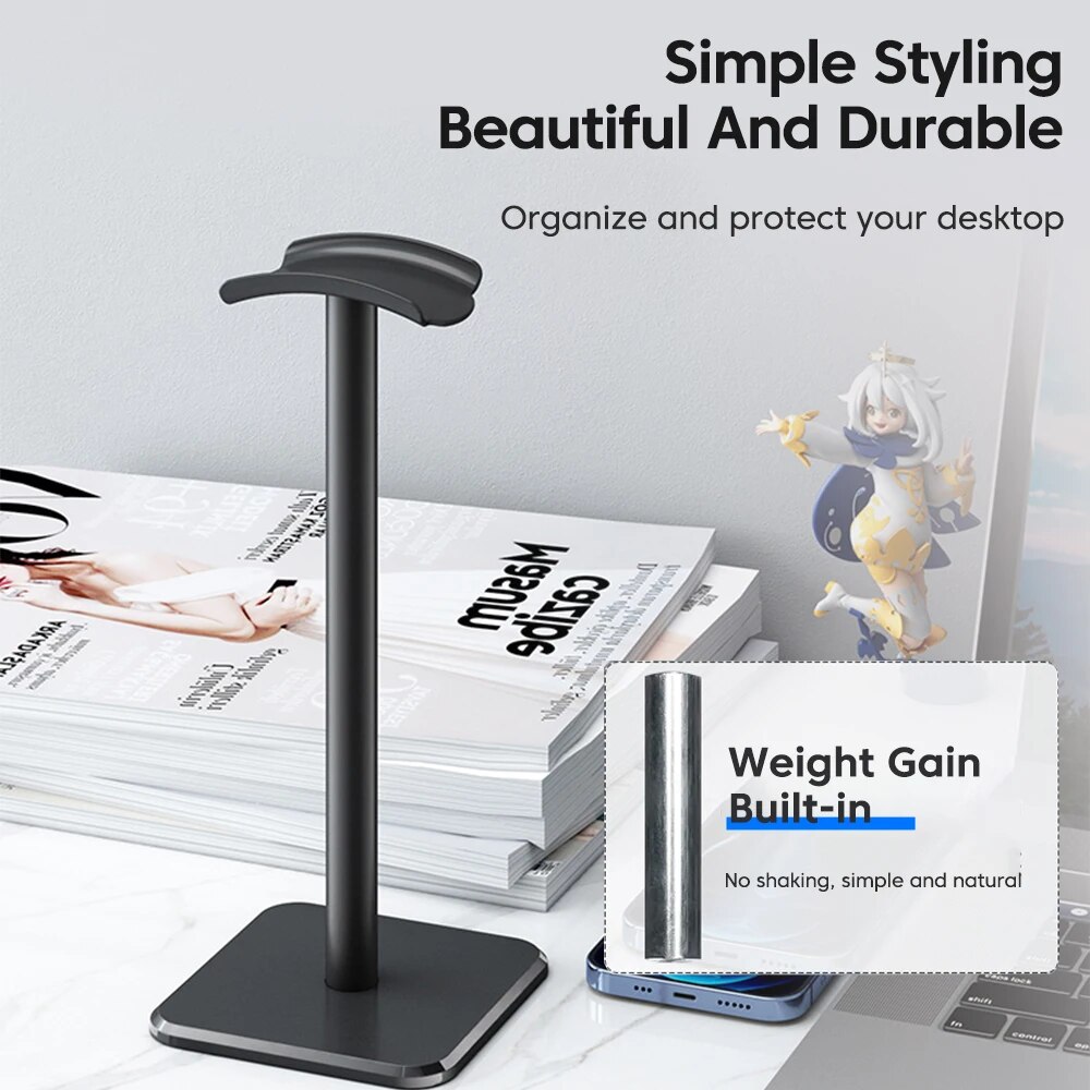 Universal Headphone Stand Alum - Headset Stand recension och pris
