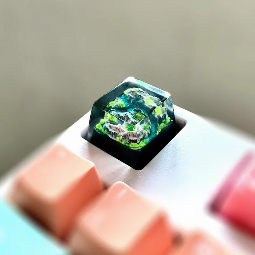 Mountain and Sea Keycaps Artis - Pc Gaming Simulator recension och pris