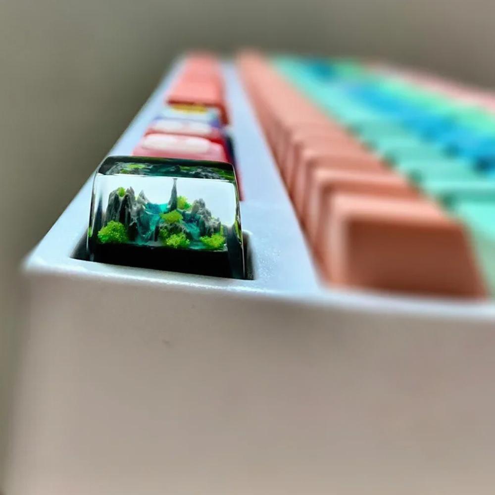Mountain and Sea Keycaps Artis - Pc Gaming Simulator recension och pris