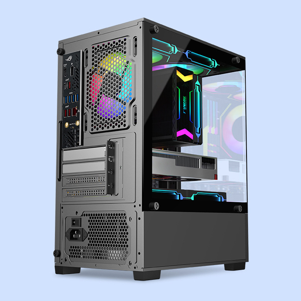 Meegopad Gaming Desktop PC     - Pc Gaming Liquid recension och pris