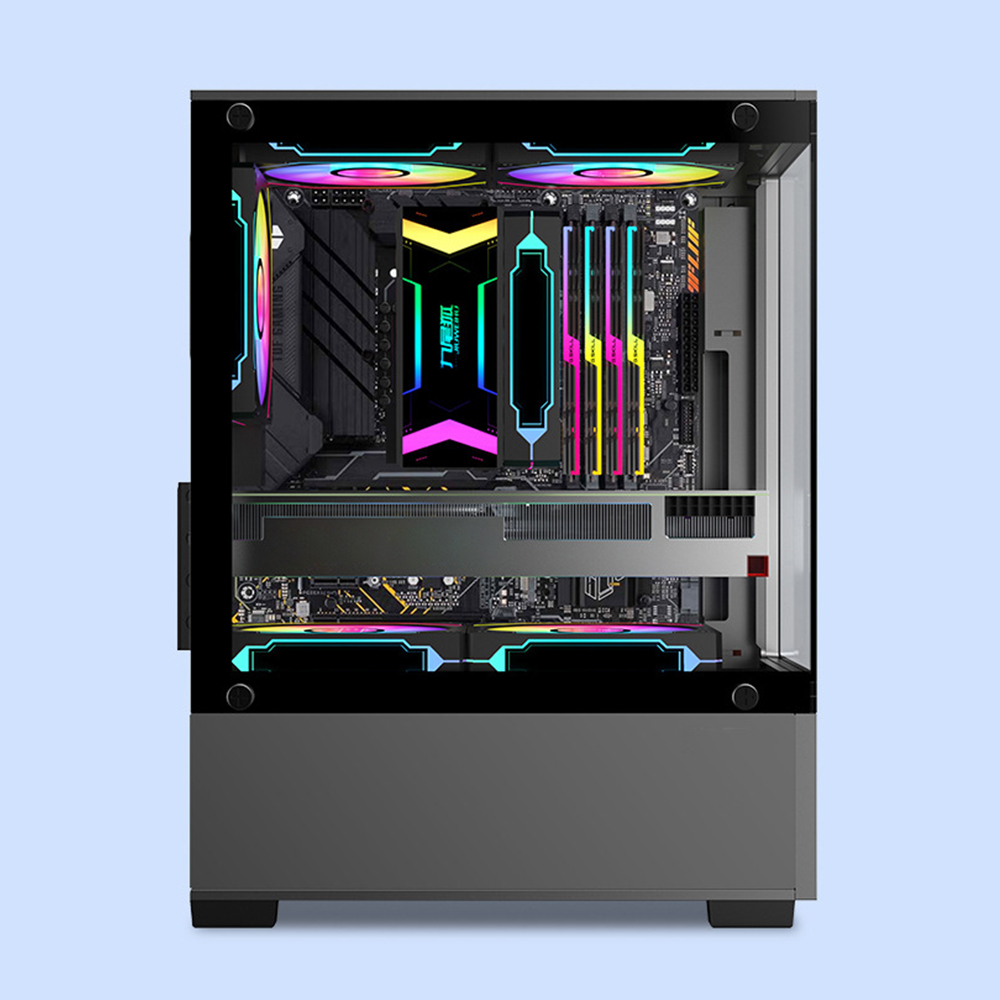 Meegopad Gaming Desktop PC     - Pc Gaming Liquid recension och pris